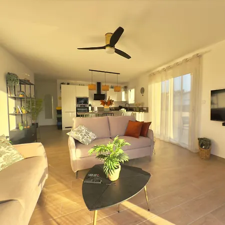 Villa Saint Mart-Tout Inclus-Plage A 7 Min A Pied Willa Saint-Martin de Brehal
