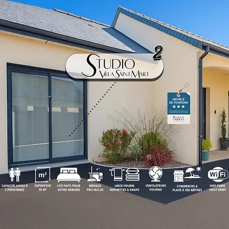 Villa Saint Mart-Tout Inclus-Plage A 7 Min A Pied *