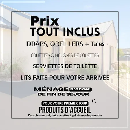 Villa Mart-tout Inclus-plage A 7 Min A Pied Saint-Martin de Brehal