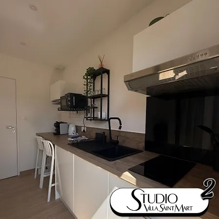 Willa Villa Saint Mart-Tout Inclus-Plage A 7 Min A Pied *