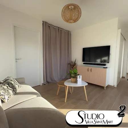 Villa Saint Mart-Tout Inclus-Plage A 7 Min A Pied Willa